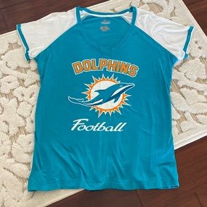 Womens Miami Dolphins XL T-shirt